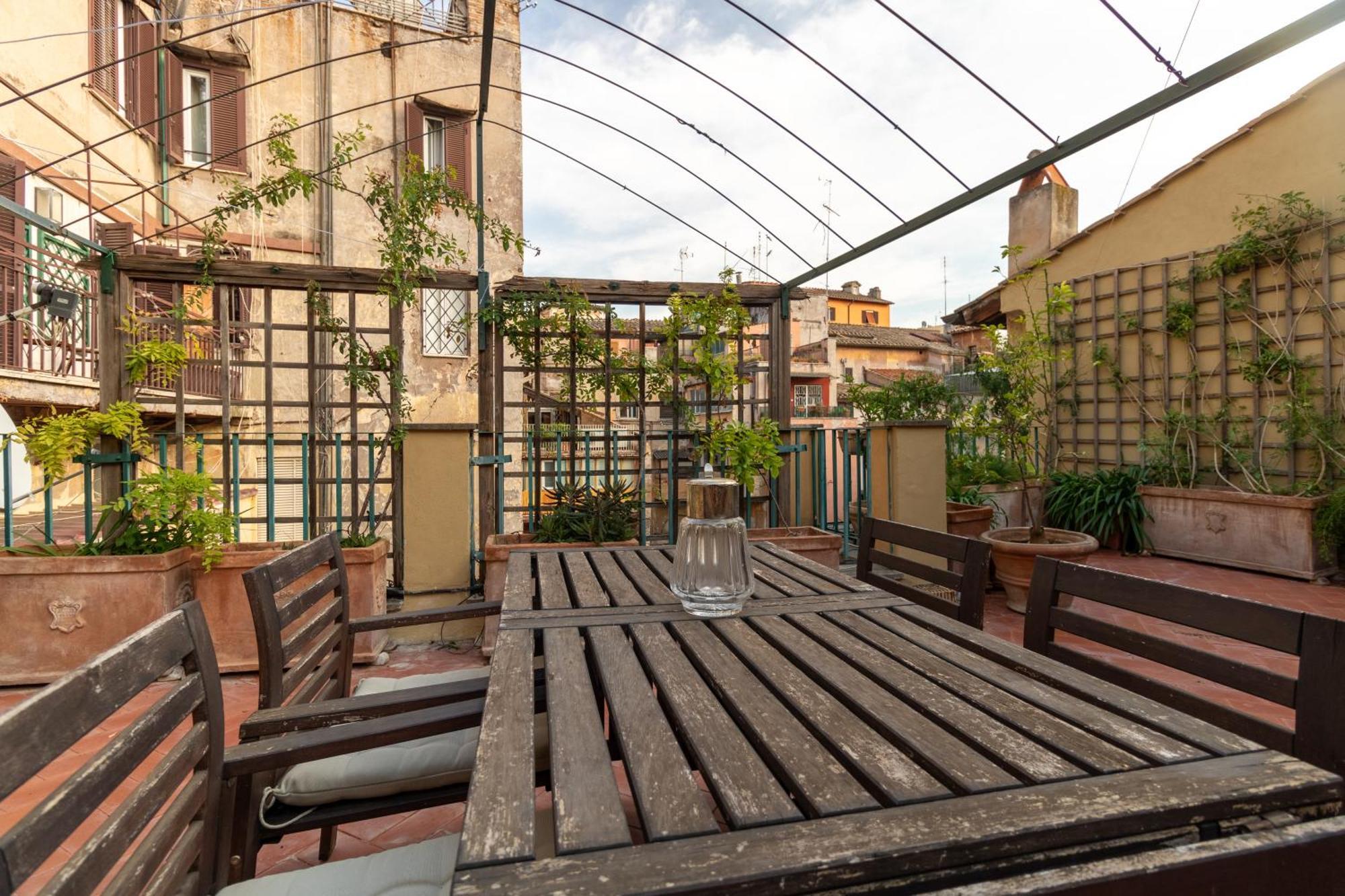 Attico Minerva Con Due Terrazze Appartement Rome Buitenkant foto